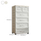 Armoire de garde-robe contemporaine avec tiroir en plastique armoire non conservateur