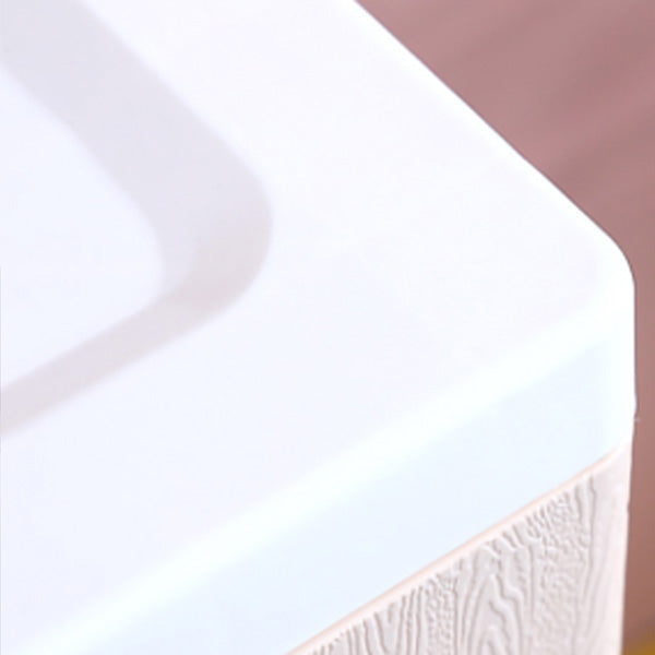 Plastic 5-drawer Storage Cabinet Modern Wardrobe Armoire with Legs Clearhalo 'Armoires & Wardrobes' 'armoires_wardrobes' 'Bedroom Furniture' 'furn' 'furn_armoires_wardrobes' 'Furniture' 6322054