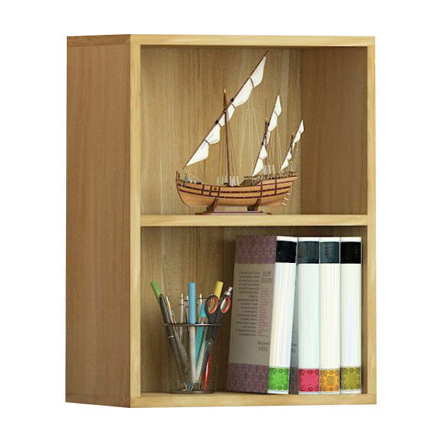 Lichte houten afwerking niet-hangende armoire moderne opbergkast voor thuis