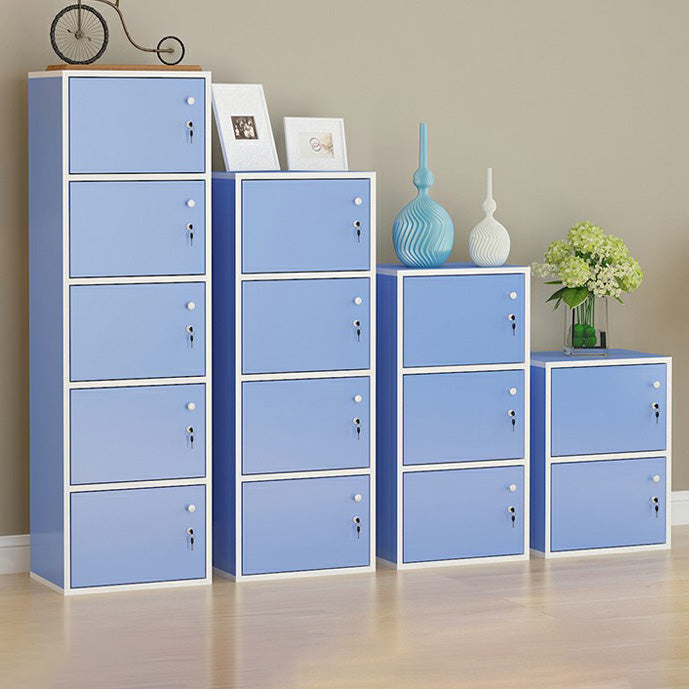 Lichte houten afwerking niet-hangende armoire moderne opbergkast voor thuis