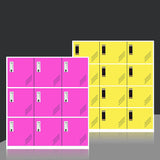 Eigentijdse niet-hangende opbergkast scharnierende deurkast voor badkamer