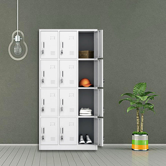 Hinged Door Storage Cabinet for Home Contemporary Metal Cabinet