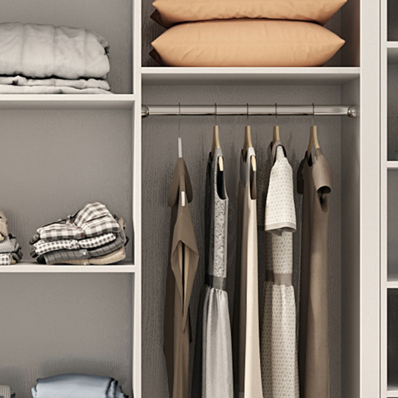 Armadietto in legno fabbricato con mobile in magazzino bianco lucido contemporaneo per la casa