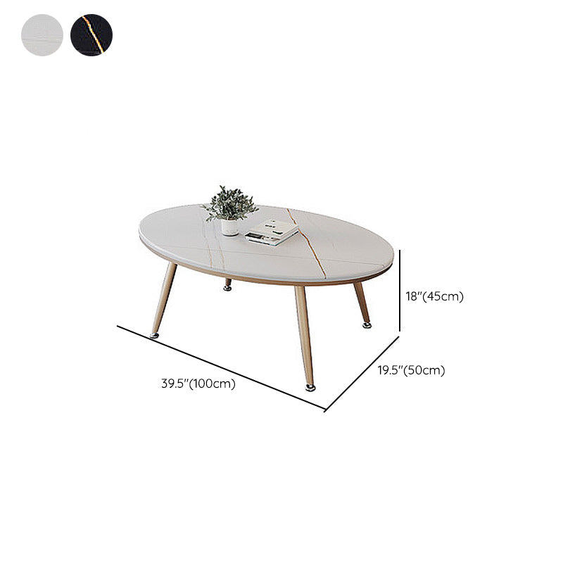 Table basse luxueuse en ardoise 1 table de cocktail simple avec rangement