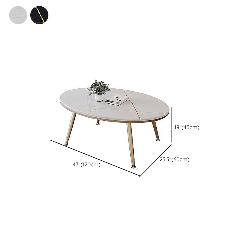 Table basse luxueuse en ardoise 1 table de cocktail simple avec rangement