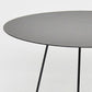 Mid-Century Modern Iron Coffee Table Set Black Finish Round Cocktail Table Clearhalo 'Coffee & Accent Tables' 'Coffee Tables' 'coffee_tables' 'furn' 'furn_coffee_tables' 'Furniture' 'Living Room Furniture' 6322741