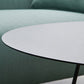 Mid-Century Modern Iron Coffee Table Set Black Finish Round Cocktail Table Clearhalo 'Coffee & Accent Tables' 'Coffee Tables' 'coffee_tables' 'furn' 'furn_coffee_tables' 'Furniture' 'Living Room Furniture' 6322742