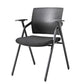 19" Wide Contemporary Desk Chair Black No Wheels Office Chair Clearhalo 'furn' 'furn_office_chair' 'Furniture' 'Office Chairs' 'Office Furniture' 'office_chair' 6322789