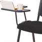 19" Wide Contemporary Desk Chair Black No Wheels Office Chair Clearhalo 'furn' 'furn_office_chair' 'Furniture' 'Office Chairs' 'Office Furniture' 'office_chair' 6322790
