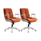 Padded Arms Swivel Office Chair Modern Mid Back Tufted Desk Chair 2 Piece Set Clearhalo 'furn' 'furn_office_chair' 'Furniture' 'Office Chairs' 'Office Furniture' 'office_chair' 6322798