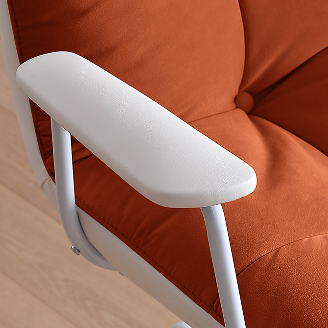 Padded Arms Swivel Office Chair Modern Mid Back Tufted Desk Chair Clearhalo 'furn' 'furn_office_chair' 'Furniture' 'Office Chairs' 'Office Furniture' 'office_chair' 6322807