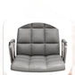 Modern Fixed Arms Desk Chair Faux Leather Mid Back Office Chair Clearhalo 'furn' 'furn_office_chair' 'Furniture' 'Office Chairs' 'Office Furniture' 'office_chair' 6322820