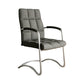 Modern Fixed Arms Desk Chair Faux Leather Mid Back Office Chair Clearhalo 'furn' 'furn_office_chair' 'Furniture' 'Office Chairs' 'Office Furniture' 'office_chair' 6322822