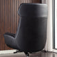 High Back Armless Managers Chair Modern Faux Leather Executive Chair Clearhalo 'furn' 'furn_office_chair' 'Furniture' 'Office Chairs' 'Office Furniture' 'office_chair' 6322843