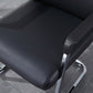 Contemporary Faux Leather Arm Chair Conference Mid-Back Office Chair Clearhalo 'furn' 'furn_office_chair' 'Furniture' 'Office Chairs' 'Office Furniture' 'office_chair' 6322883