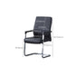 Contemporary Faux Leather Arm Chair Conference Mid-Back Office Chair Clearhalo 'furn' 'furn_office_chair' 'Furniture' 'Office Chairs' 'Office Furniture' 'office_chair' 6322886