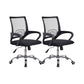 Contemporary Tilt Mechanism Microfiber Chair Task Mid-Back Arm Chair 2 Piece Set Clearhalo 'furn' 'furn_office_chair' 'Furniture' 'Office Chairs' 'Office Furniture' 'office_chair' 6322888