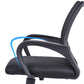 Contemporary Tilt Mechanism Microfiber Chair Task Mid-Back Arm Chair Clearhalo 'furn' 'furn_office_chair' 'Furniture' 'Office Chairs' 'Office Furniture' 'office_chair' 6322898