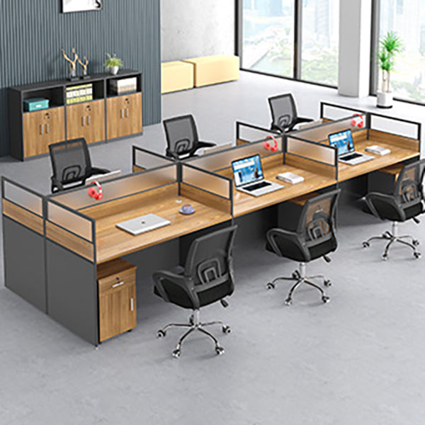 Contemporary Tilt Mechanism Microfiber Chair Task Mid-Back Arm Chair Clearhalo 'furn' 'furn_office_chair' 'Furniture' 'Office Chairs' 'Office Furniture' 'office_chair' 6322902