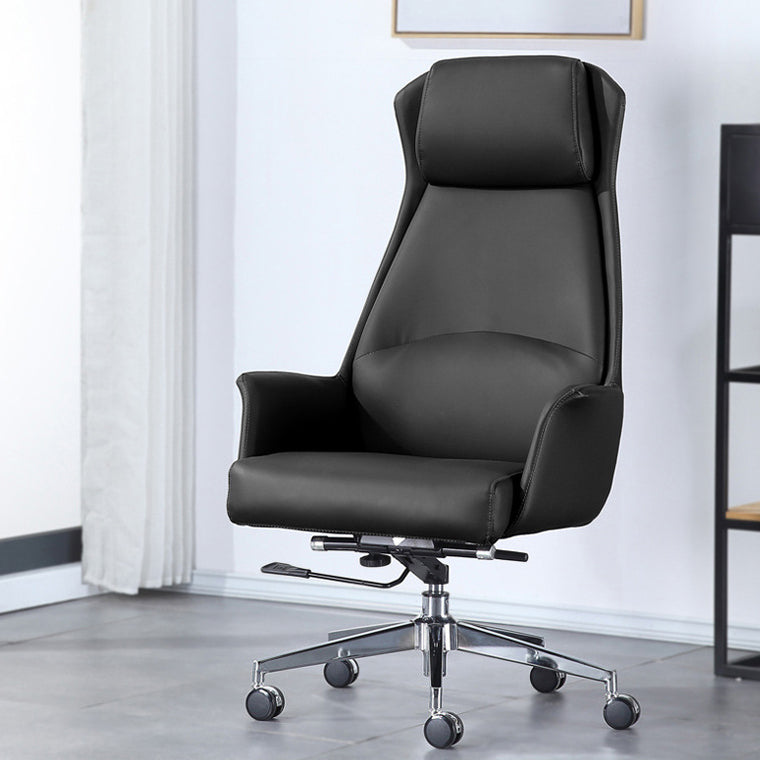 20 "larges managers modernes chaise en cuir haut dossier de direction arrière