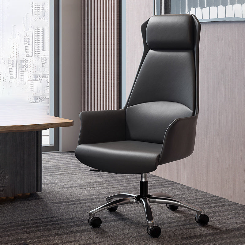 20 "larges managers modernes chaise en cuir haut dossier de direction arrière