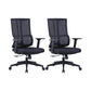 24" Wide Modern Desk Chair Breathable AirGrid Arms Included Office Chair 2 Piece Set Mid-Back (14-22 in.) Clearhalo 'furn' 'furn_office_chair' 'Furniture' 'Office Chairs' 'Office Furniture' 'office_chair' 6322928