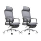 Modern Breathable AirGrid Chair Ergonomic Computer Task Mesh Swivel Chair Grey 2 Piece Set Clearhalo 'furn' 'furn_office_chair' 'Furniture' 'Office Chairs' 'Office Furniture' 'office_chair' 6323048