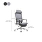 Modern Breathable AirGrid Chair Ergonomic Computer Task Mesh Swivel Chair Clearhalo 'furn' 'furn_office_chair' 'Furniture' 'Office Chairs' 'Office Furniture' 'office_chair' 6323064