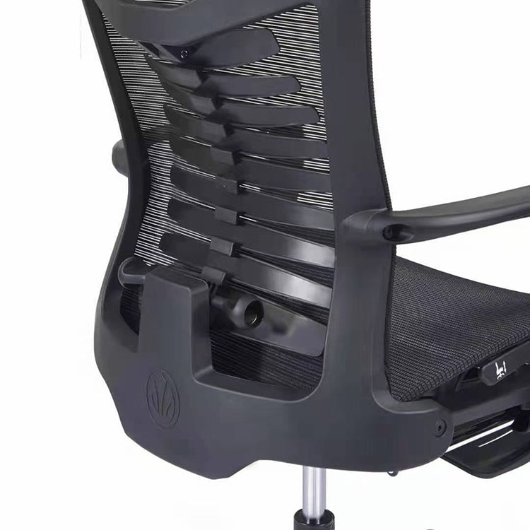 Armen inbegrepen Draaistoel Ergonomische bureaustoel met hoge rugleuning