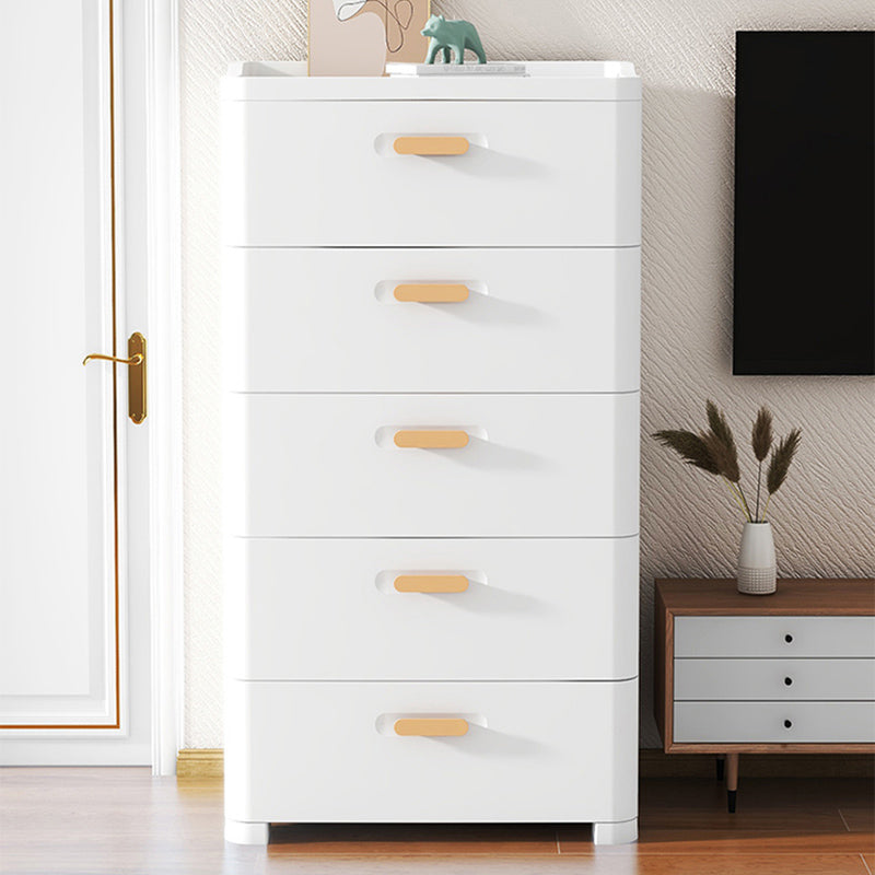 Plastic Matte Finish Non-Hanging Armoire Modern Storage Cabinet for Home