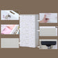 Modern White Cabinet with 6 Drawers Plastic Storage Cabinet for Bedroom