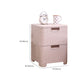Plastic Beige Non-Hanging Armoire Modern Storage Cabinet for Bedroom