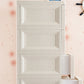 Modern Plastic Storage Cabinet for Bedroom Matte Finish Cabinet with 6 Drawers