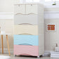 Plastic Matte Finish Storage Cabinet Contemporary Non-Hanging Armoire Clearhalo 'Armoires & Wardrobes' 'armoires_wardrobes' 'Bedroom Furniture' 'furn' 'furn_armoires_wardrobes' 'Furniture' 6323460