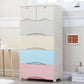 Plastic Matte Finish Storage Cabinet Contemporary Non-Hanging Armoire Multi-Color Clearhalo 'Armoires & Wardrobes' 'armoires_wardrobes' 'Bedroom Furniture' 'furn' 'furn_armoires_wardrobes' 'Furniture' 6323461