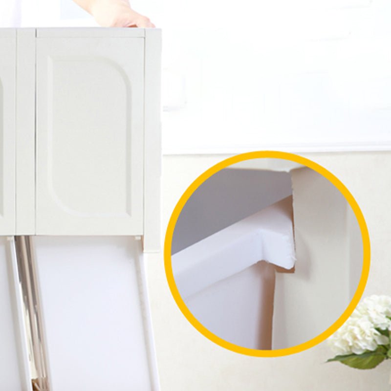 Plastic Matte Finish Storage Cabinet Contemporary Non-Hanging Armoire Clearhalo 'Armoires & Wardrobes' 'armoires_wardrobes' 'Bedroom Furniture' 'furn' 'furn_armoires_wardrobes' 'Furniture' 6323468