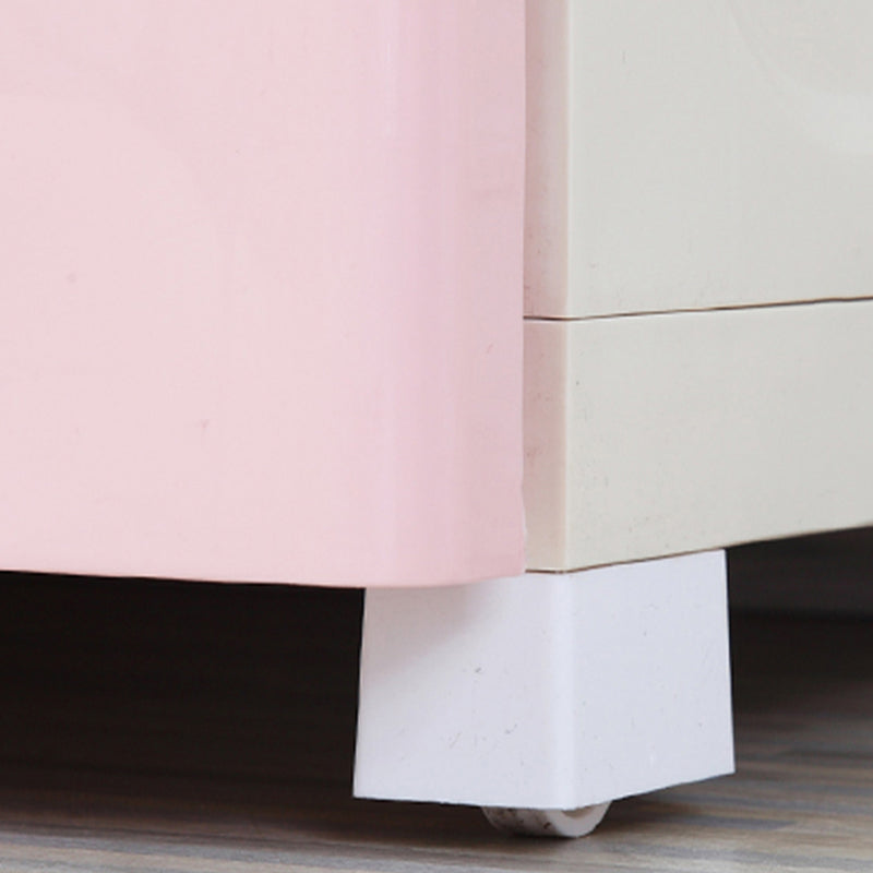 Plastic Matte Finish Storage Cabinet Contemporary Non-Hanging Armoire Clearhalo 'Armoires & Wardrobes' 'armoires_wardrobes' 'Bedroom Furniture' 'furn' 'furn_armoires_wardrobes' 'Furniture' 6323470