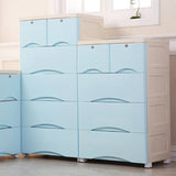 Plastic Matte Finish Storage Cabinet Contemporary Non-Hanging Armoire Clearhalo 'Armoires & Wardrobes' 'armoires_wardrobes' 'Bedroom Furniture' 'furn' 'furn_armoires_wardrobes' 'Furniture' 6323472