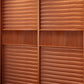Brown Engineered Wood Wardrobe with Sliding Doors Modern Cabinet for Bedroom Clearhalo 'Armoires & Wardrobes' 'armoires_wardrobes' 'Bedroom Furniture' 'furn' 'furn_armoires_wardrobes' 'Furniture' 6323489