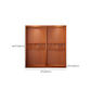 Brown Engineered Wood Wardrobe with Sliding Doors Modern Cabinet for Bedroom Clearhalo 'Armoires & Wardrobes' 'armoires_wardrobes' 'Bedroom Furniture' 'furn' 'furn_armoires_wardrobes' 'Furniture' 6323497