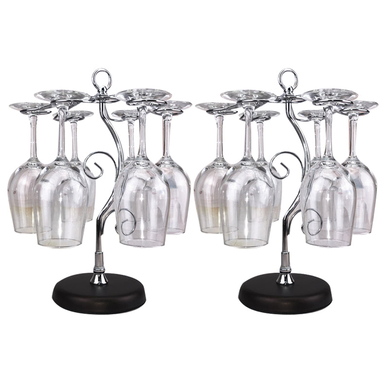 Rastrello per portabottiglie in metallo industriale o rastrelliere in vetro per cucina