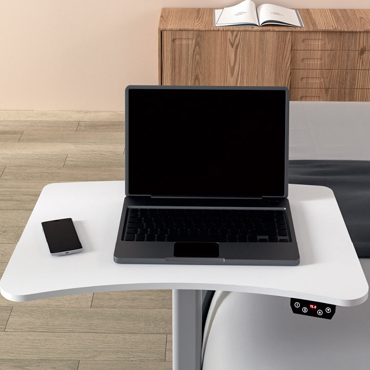 21" Wide Contemporary Standing Desk Adjustable Wooden Writing Desk Clearhalo 'furn' 'furn_office_desk' 'Furniture' 'Office Desks' 'Office Furniture' 'office_desk' 6326197