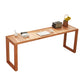 29.53 "Tall Writing Desk rechthoekig houten schrijfbureau met slee -basis voor huis