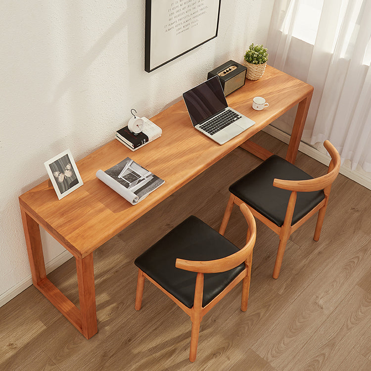 29.53 "Tall Writing Desk rechthoekig houten schrijfbureau met slee -basis voor huis