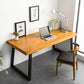 29 "H Industrieel Writing Desk rechthoekig vaste houten bureau