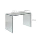 29"H Contemporary Writing Desk Rectangular Glass Office Desk Clearhalo 'furn' 'furn_office_desk' 'Furniture' 'Office Desks' 'Office Furniture' 'office_desk' 6326508