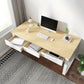 23 "W Hedendaags Writing Desk rechthoekige houten computerbureau met laden