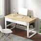 23 "W Hedendaags Writing Desk rechthoekige houten computerbureau met laden