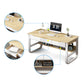 23 "W Hedendaags Writing Desk rechthoekige houten computerbureau met laden