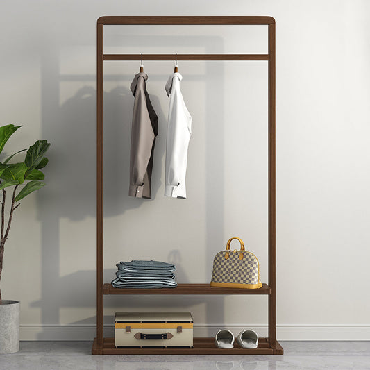 Zeitgenössischer Stil Kleiderbügel Massivholz Regale Design -Schackträger für Wohnzimmer
